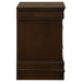 Louis Philippe 2-drawer Nightstand Cappuccino
