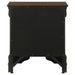 Louis Philippe 2-drawer Nightstand Cappuccino