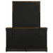 Louis Philippe 6-drawer Dresser with Mirror Cappuccino