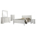 Louis Philippe 5-piece Full Bedroom Set White