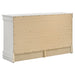 Louis Philippe 4-piece Twin Bedroom Set White