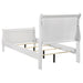 Louis Philippe 5-piece Twin Bedroom Set White