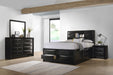 Briana 4-piece Queen Bedroom Set Black