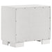 Jessica 4-piece Eastern King LED Bedroom Set Snow White