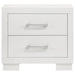 Jessica 5-piece Eastern King LED Bedroom Set Snow White