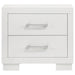 Jessica 4-piece Queen LED Bedroom Set Snow White