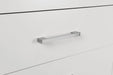 Jessica 2-drawer Nightstand Snow White