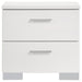 Felicity 4-piece California King Bedroom Set White Gloss