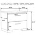 Felicity 5-piece California King Bedroom Set White Gloss