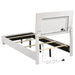 Felicity 4-piece Twin Bedroom Set White High Gloss