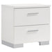 Felicity 4-piece Eastern King Platform Bedroom Set White