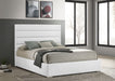 Felicity 53-inch Upholstered California King Bed White