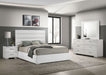 Felicity 4-piece Queen Bedroom Set White High Gloss