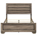 Kauffman Wood Queen Panel Bed Washed Taupe