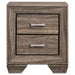Kauffman 4-piece Queen Bedroom Set Washed Taupe