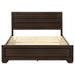 Kauffman Wood Eastern King Storage Panel Bed Dark Cocoa
