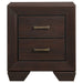 Kauffman 4-piece California King Bedroom Set Dark Cocoa