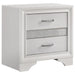 Miranda 3-drawer Nightstand Bedside Table White