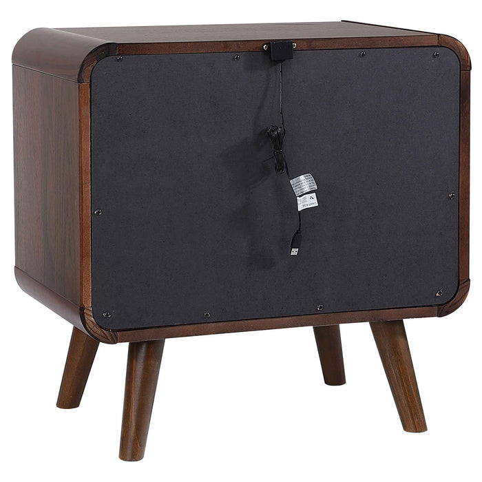 Robyn 5-piece Queen Bedroom Set Dark Walnut