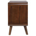 Robyn 2-drawer Nightstand Bedside Table Dark Walnut