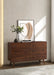 Robyn 6-drawer Bedroom Dresser Dark Walnut
