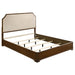 Garland 58-inch Eastern King Panel Bed Cream Brown Cherry