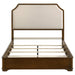 Garland 58-inch Queen Panel Bed Cream and Brown Cherry