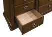 Garland 4-piece Queen Bedroom Set Brown Cherry