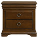 Garland 2-drawer Nightstand Bedside Table Brown Cherry