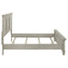 Franco Wood Eastern King Panel Bed Distressed White