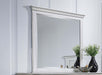 Franco Dresser Mirror Distressed White