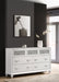 Barzini 7-drawer Dresser White