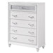 Barzini 5-drawer Bedroom Chest White