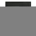 Miranda 54-inch Upholstered Full Panel Bed Black