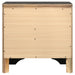 Miranda 3-drawer Nightstand Bedside Table Black