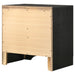 Miranda 3-drawer Nightstand Bedside Table Black