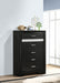 Miranda 6-drawer Bedroom Chest Black