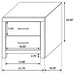 Brantford 5-piece Eastern King Bedroom Set Barrel Oak