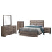 Brantford 5-piece Eastern King Bedroom Set Barrel Oak