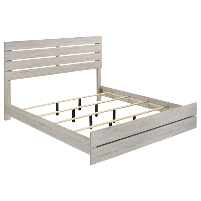 Brantford 4-piece Eastern King Bedroom Set Coastal White