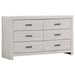 Brantford 4-piece Queen Bedroom Set Coastal White