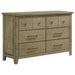 Hazlewood 4-piece Eastern King Bedroom Set Vineyard Oak