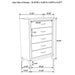 Watson Five-piece Eastern King Bedroom Set Grey Oak