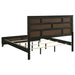 Watson Four-piece California King Bedroom Set Grey Oak