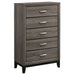 Watson Five-piece California King Bedroom Set Grey Oak