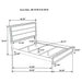 Watson Five-piece Queen Bedroom Set Grey Oak