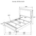 Hyland 4-piece Queen Bedroom Set Natural