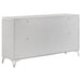 Cassia 4-piece Eastern King LED Bedroom Set White High Gloss