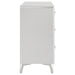 Cassia 6-drawer Bedroom Dresser Cabinet White High Gloss