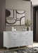 Cassia 6-drawer Bedroom Dresser Cabinet White High Gloss